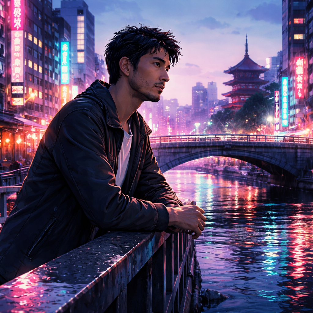 Le Pont sous les Néons