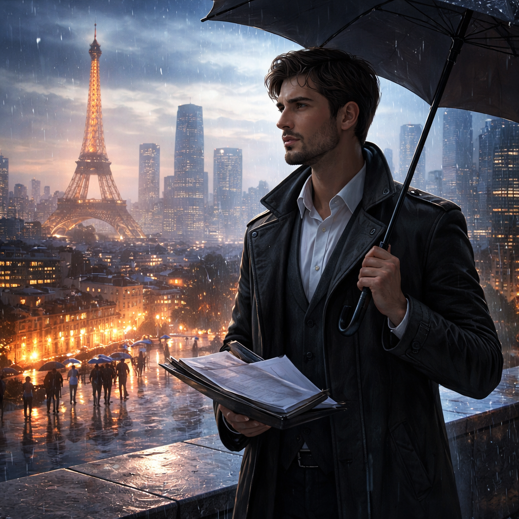 Le Gardien sous une Pluie