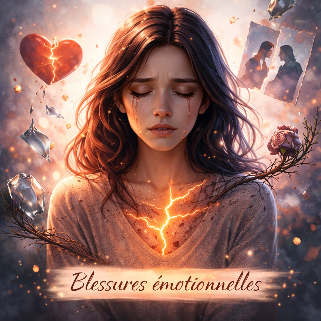 Illustration des blessures émotionnelles